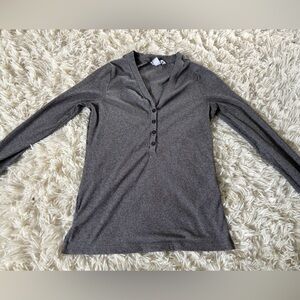 Athleta  V-Neck Henley  Top